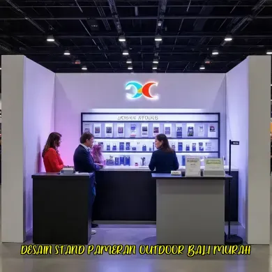 Desain Stand Pameran Outdoor Bali